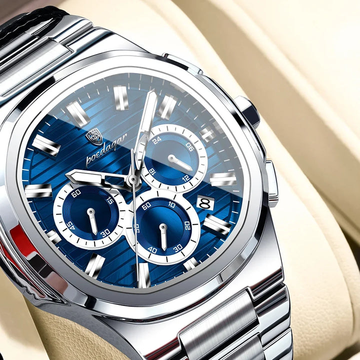 Duomo watch Silver / Blue