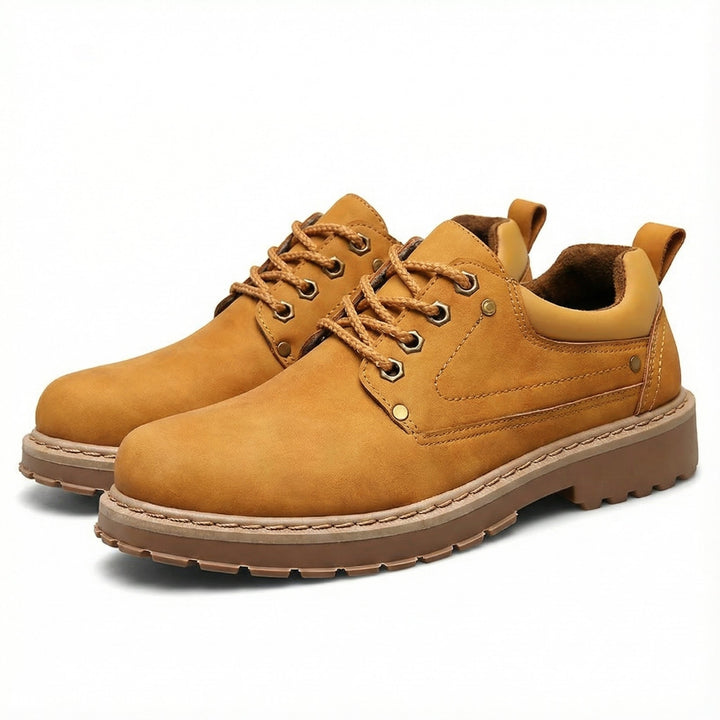 Hugo Leather Hiking Boots – men&