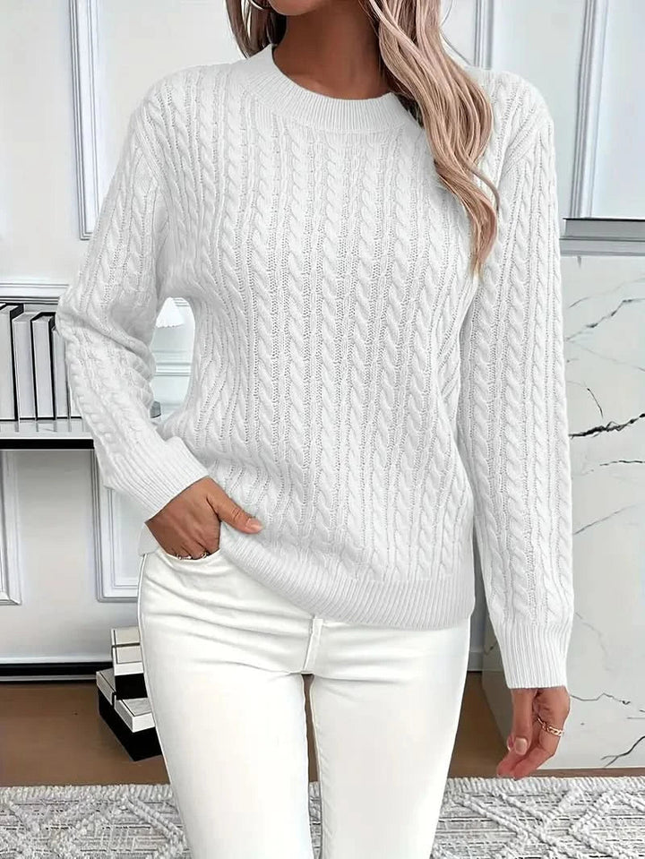 Marielle Cable Knit Sweater – women&