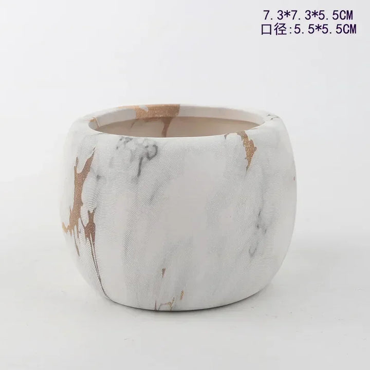 Marmo Round White