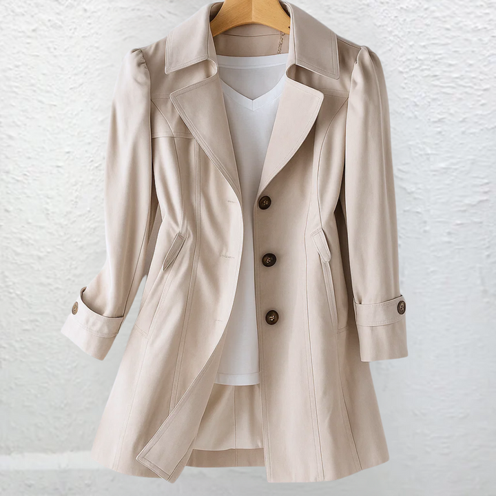 Olivia Elegant Vintage Summer Coat – women&