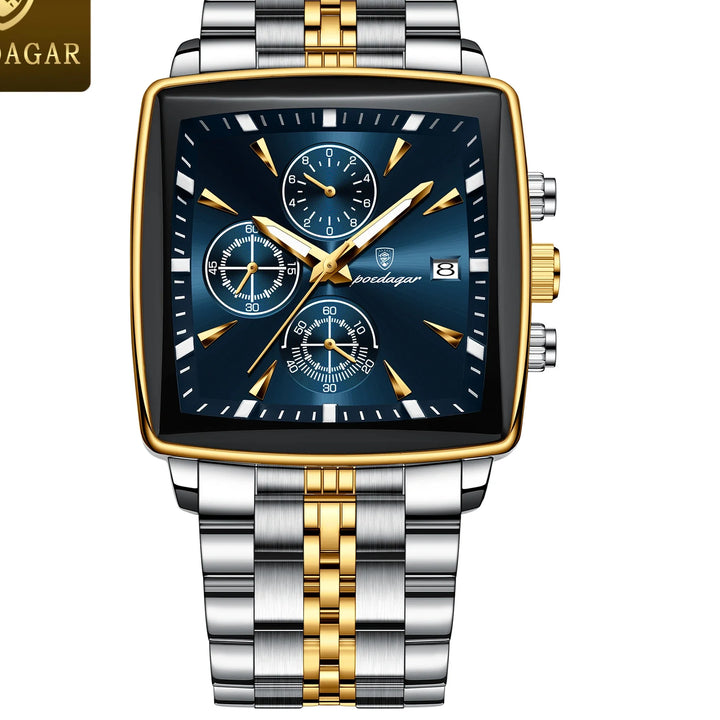 Quadro watch Two-Tone / Blue