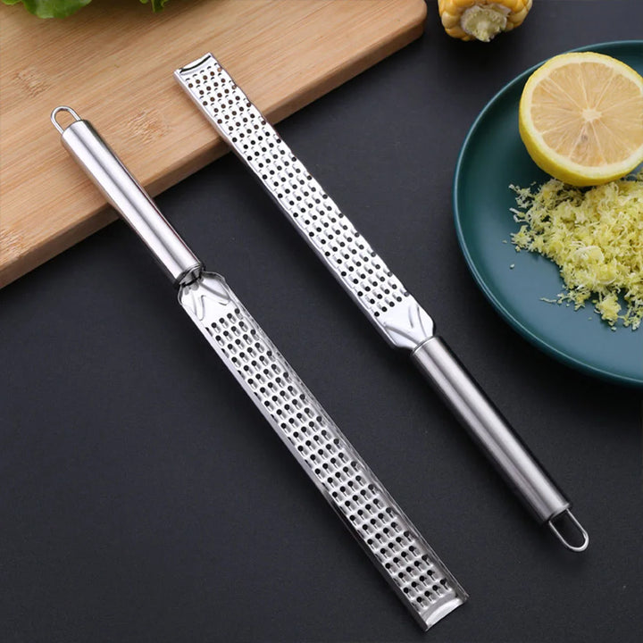 Scorza zester graters with a lemon