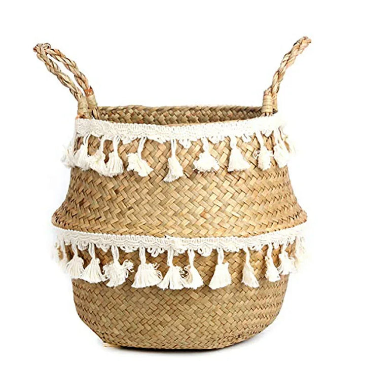 Sicilia Natural Pom-Pom Small, 8.7 in