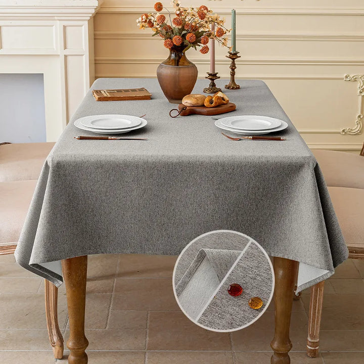 Toscana tablecloth in Light Gray