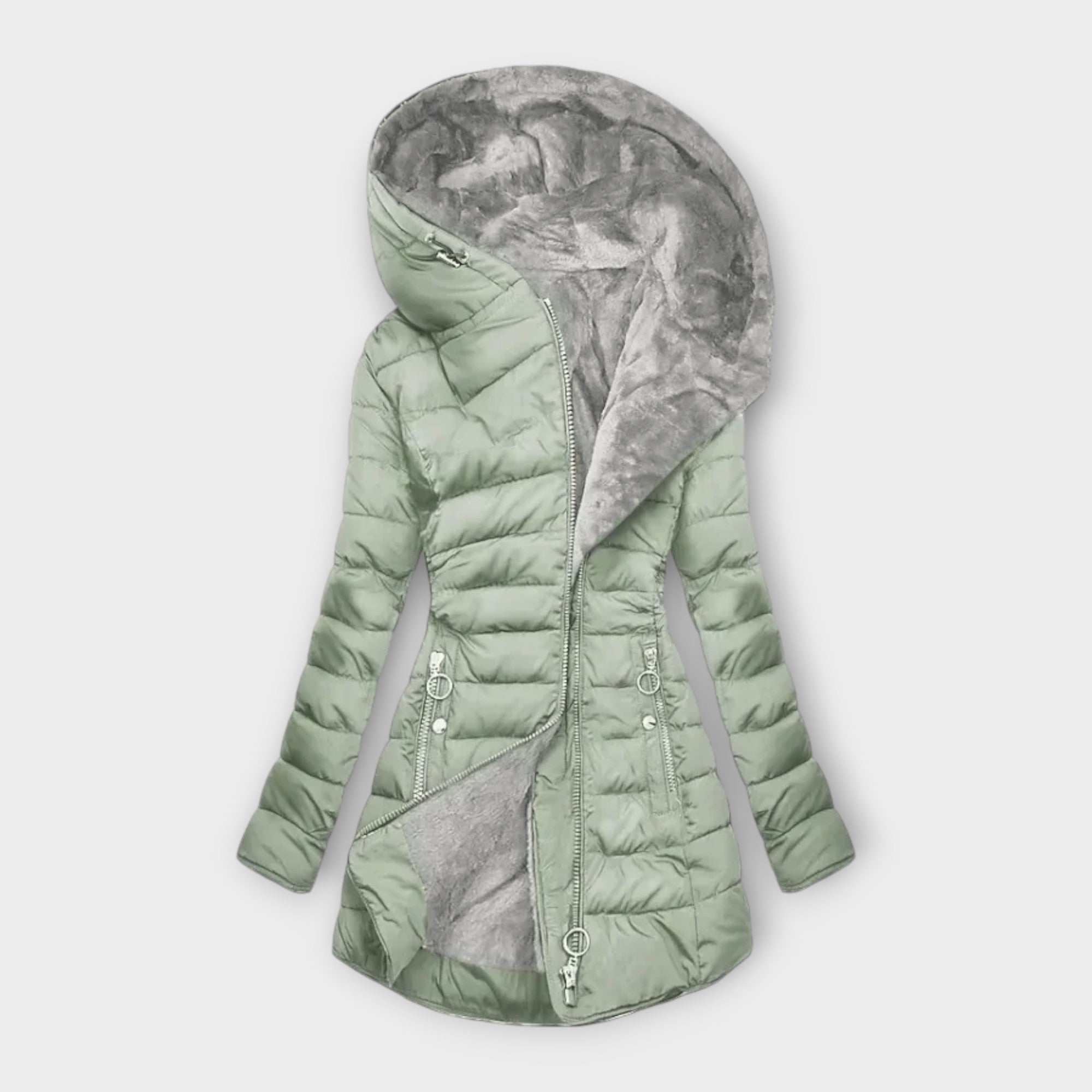 Olivia Cozy Faux Fur Coat – women's jackets
