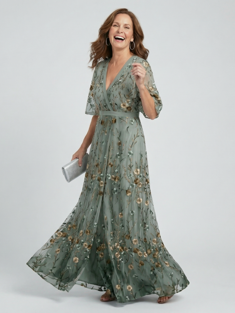 Mara Halter Bloom Flow Maxi Dress