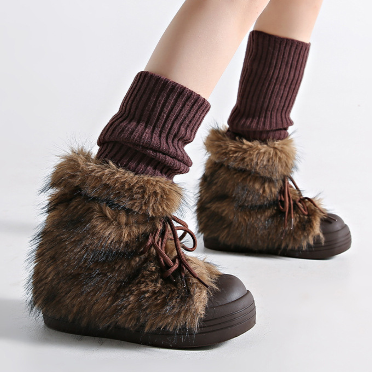 Oona Faux Fur Boots – women's shoes