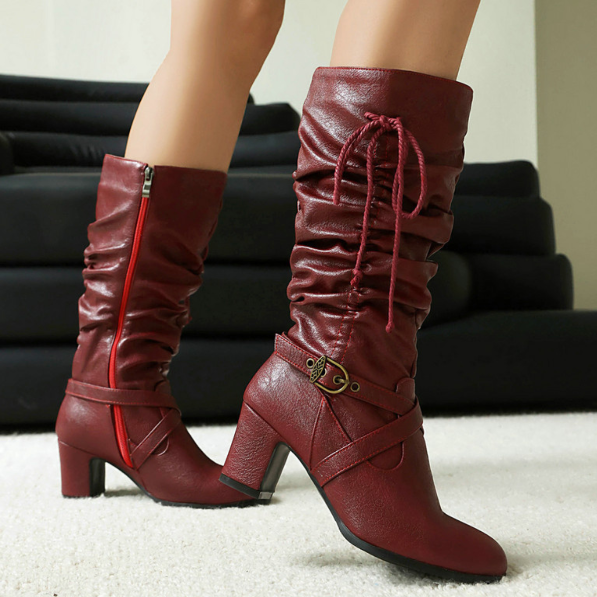 Burgundy / US 11