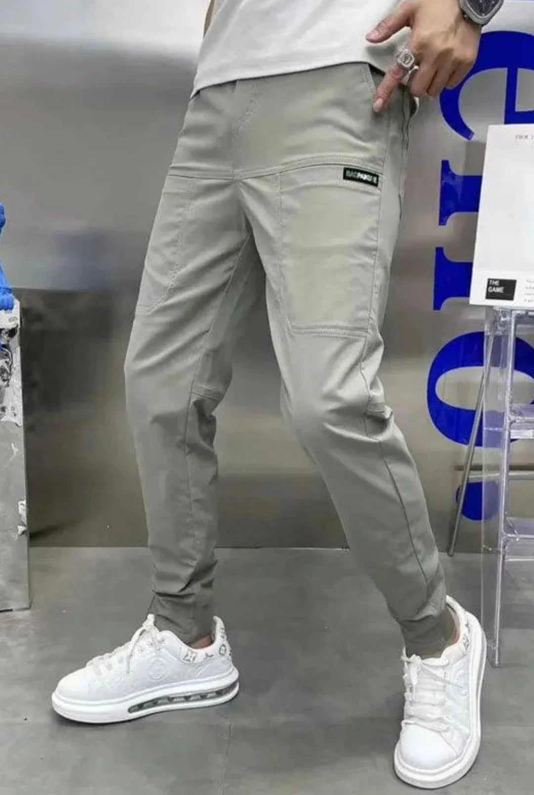 Light Gray / 5XL (100-105kg)
