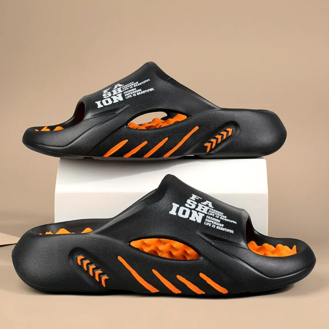 Cloud men's cushioned sandals for all-day comfort – Avinos Milano