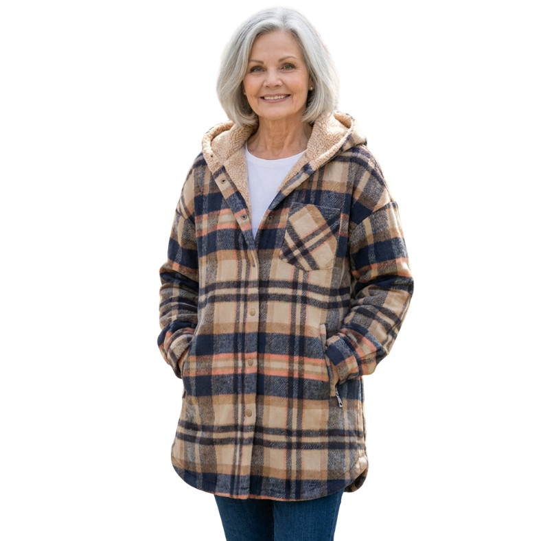Premium Flannel Hooded Jacket – women's jackets