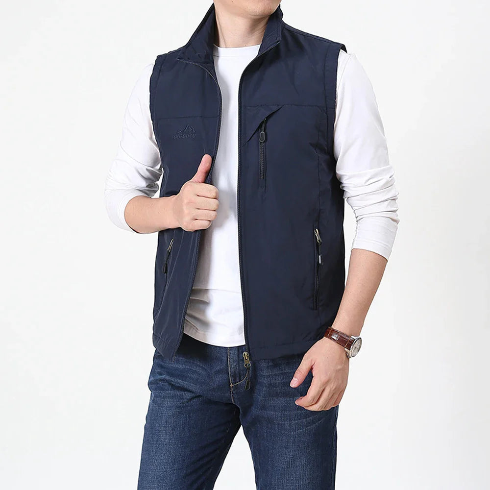 Men's casual summer vest – Avinos Milano