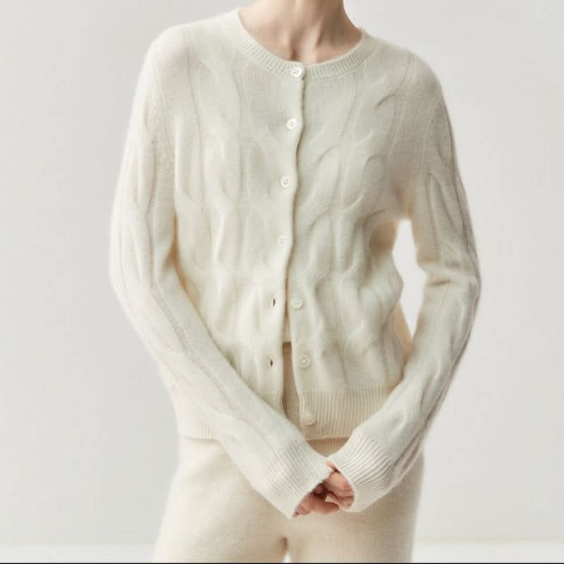 Aveline Luxury Cashmere Cardigan – women's sweaters