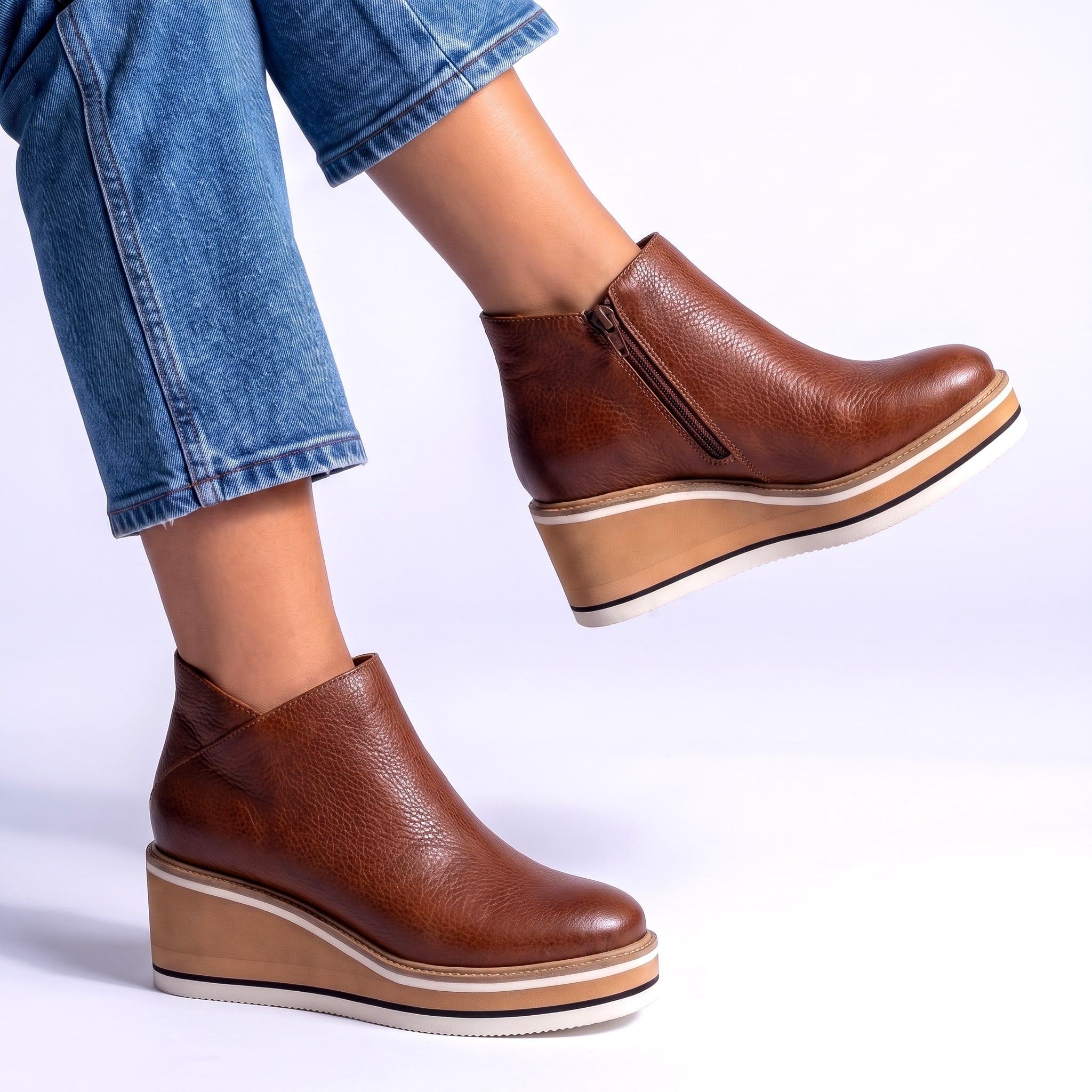 Colette Wedge Ankle Boots – women's shoes