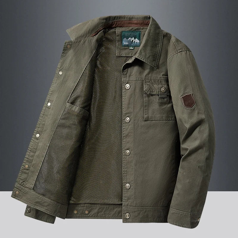 Men's elegant cotton jacket – Avinos Milano
