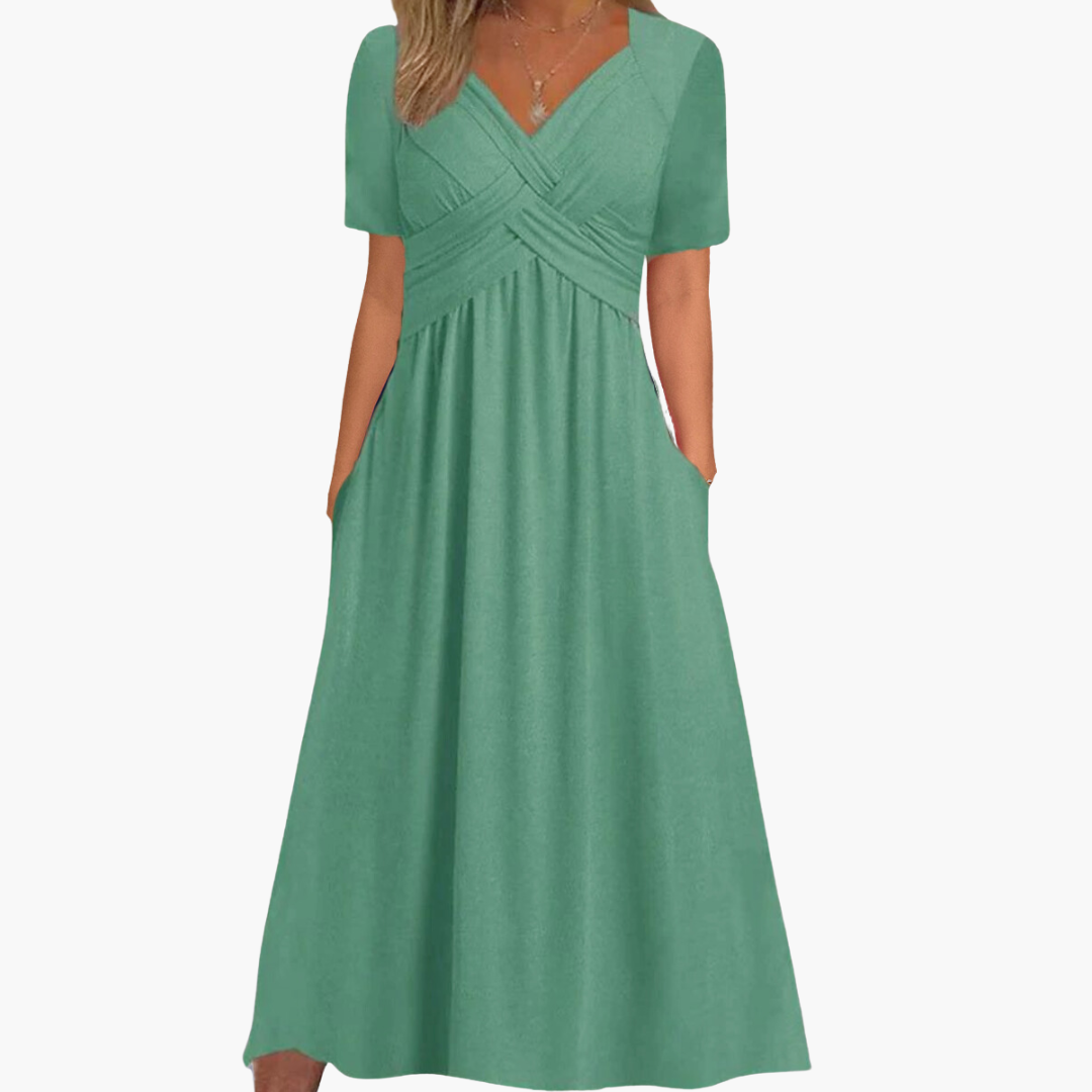 Allison women's v-neck dress, additional view