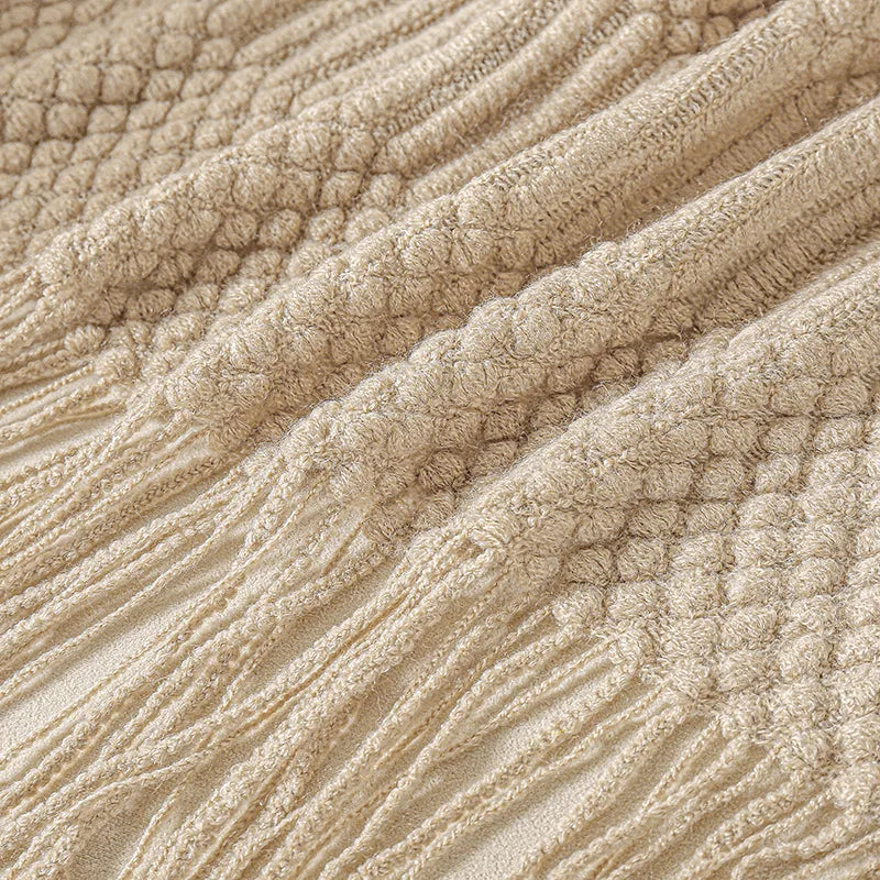 Alpi diamond knit close-up