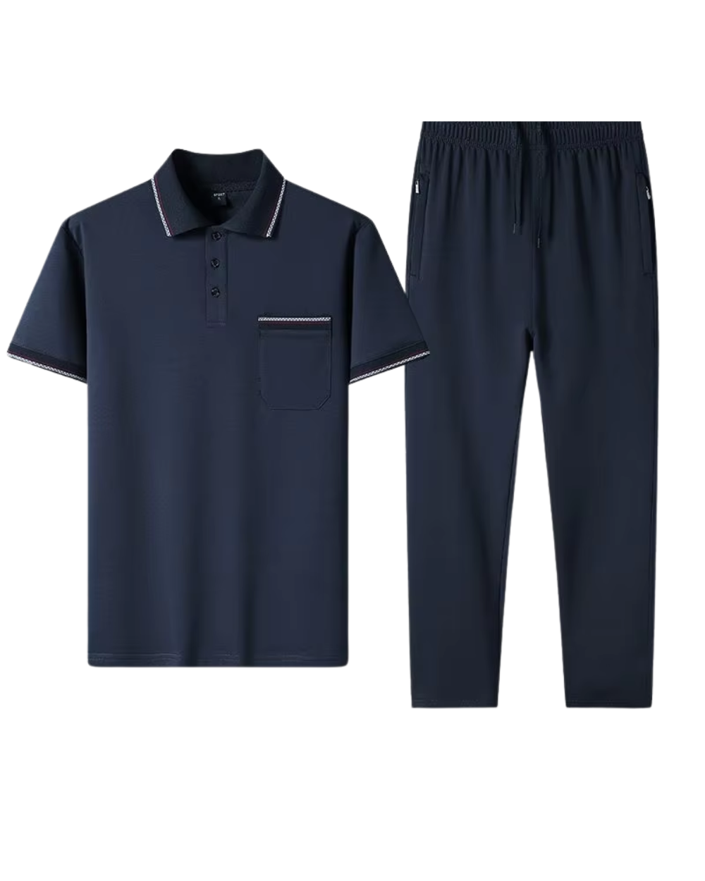 Men's two-piece set, alternate view