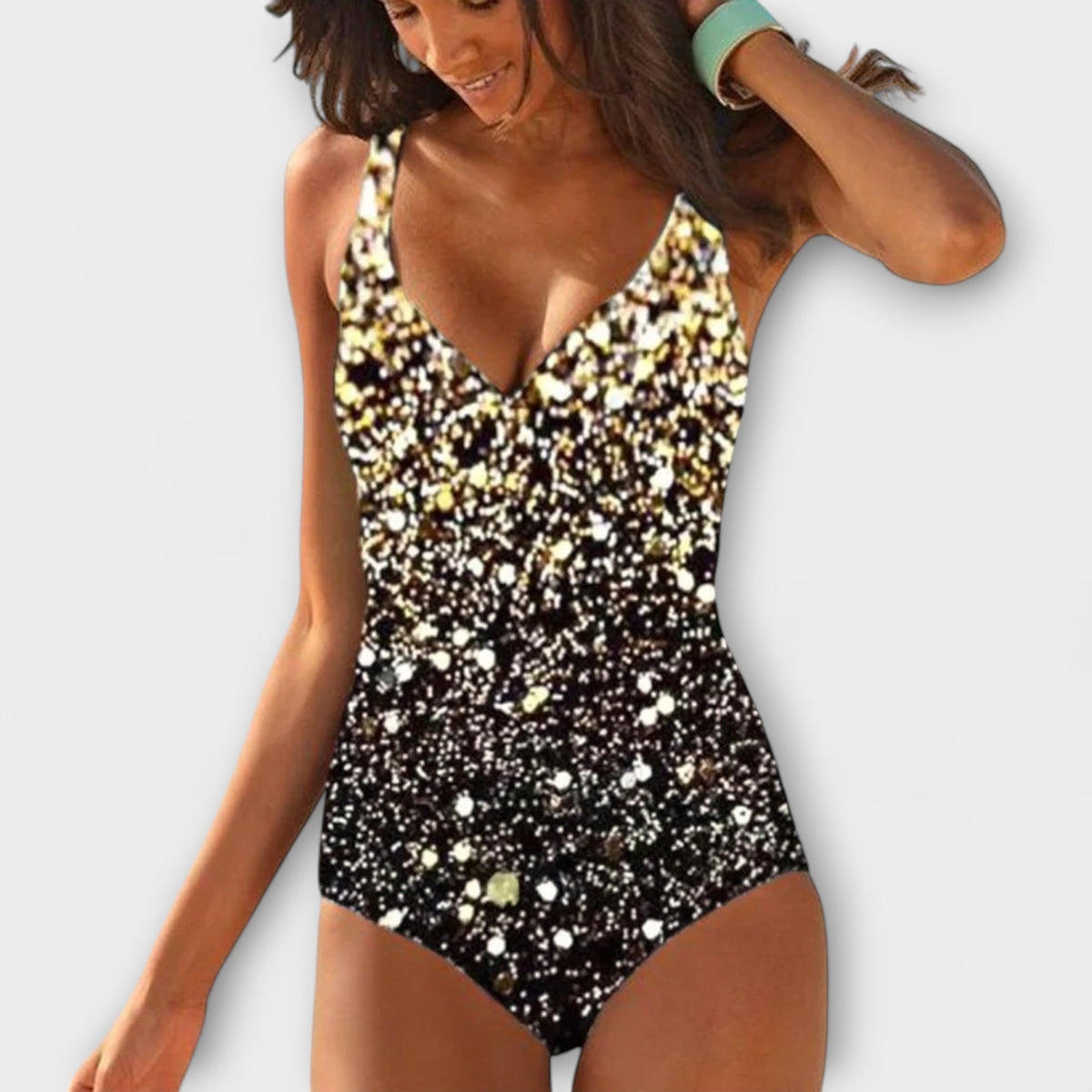 Amandine women's elegant swimsuit, alternate view