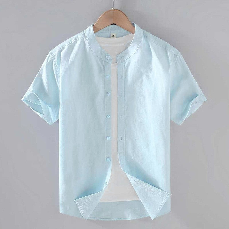 Men's linen shorts, additional view