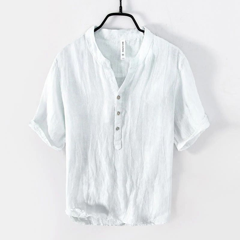 Amsterdam men's linen shirt – Avinos Milano