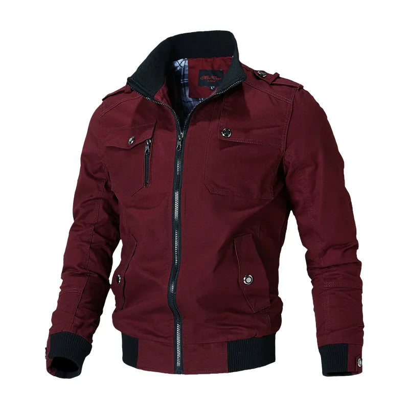Men's elegant windbreaker jacket, alternate view