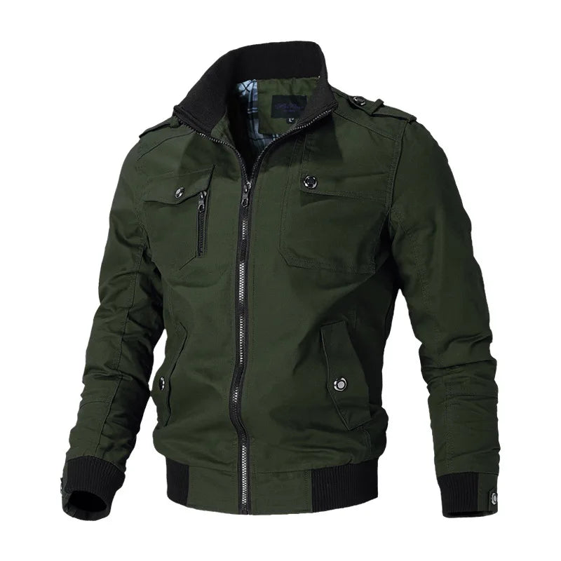 Men's elegant windbreaker jacket, additional view