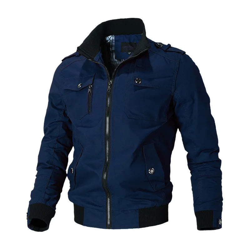 Men's elegant windbreaker jacket, view 4