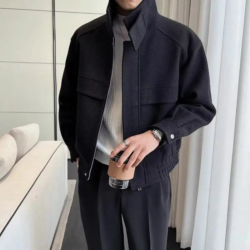 Matteo men's elegant wool jacket, additional view