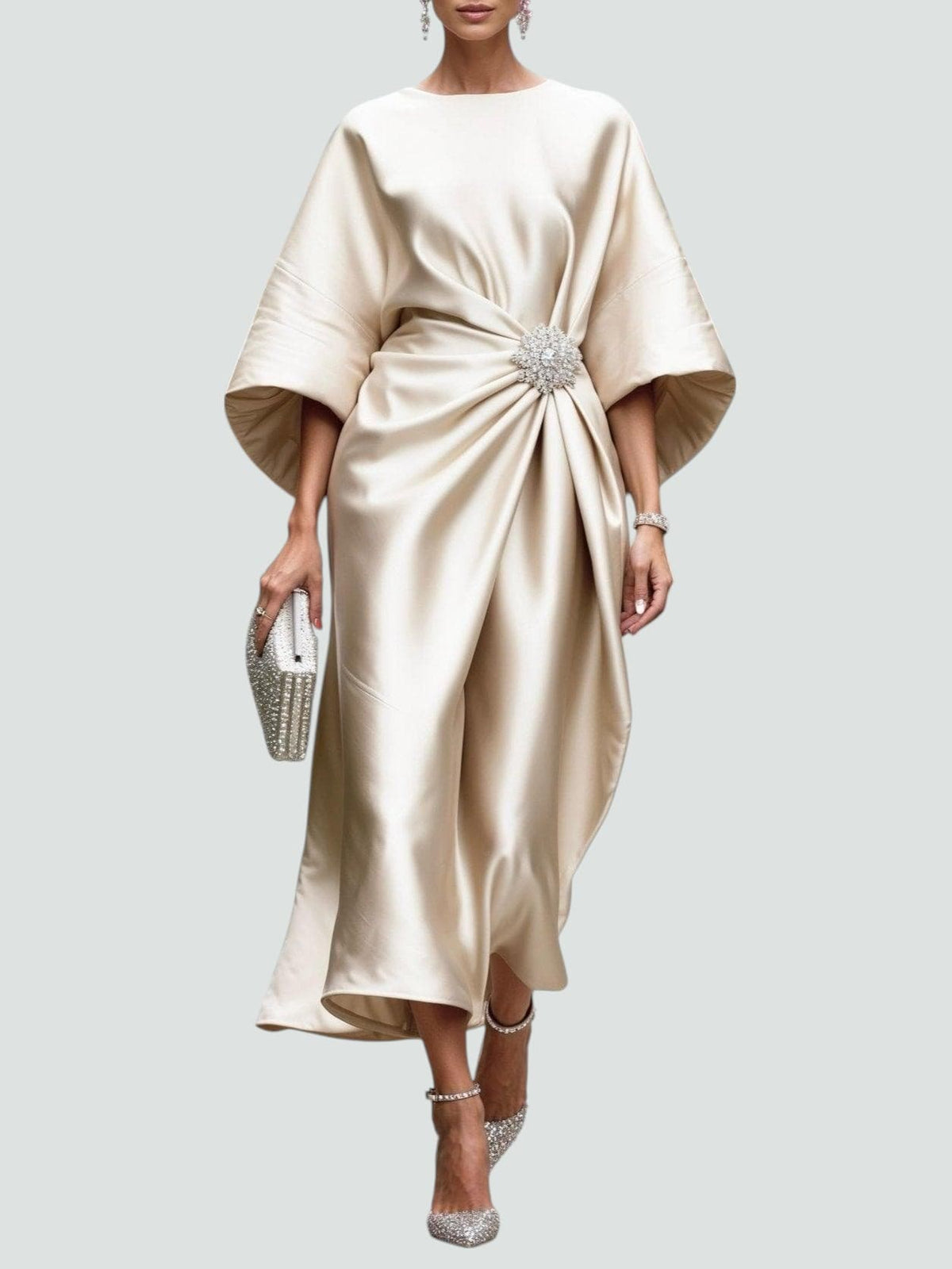 Annalena Long Evening Dress – women's dresses, view 2