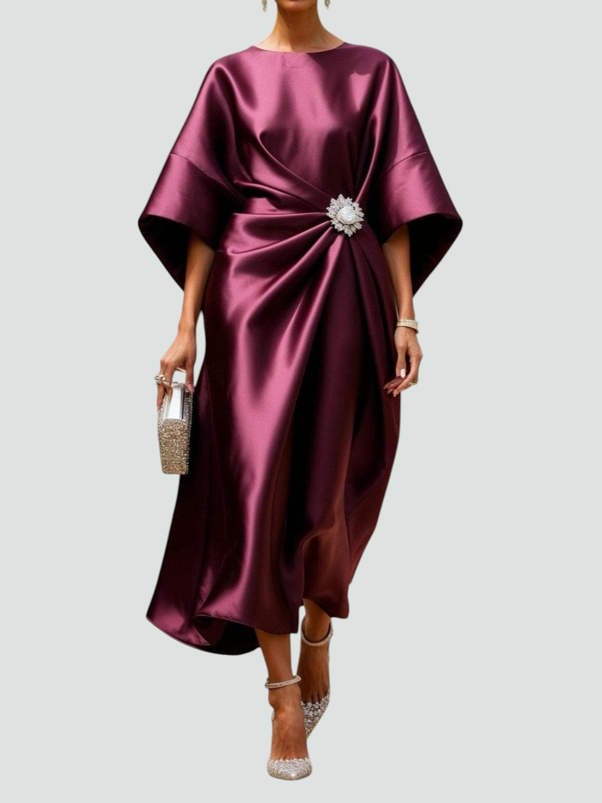 Annalena Long Evening Dress – women's dresses, view 4