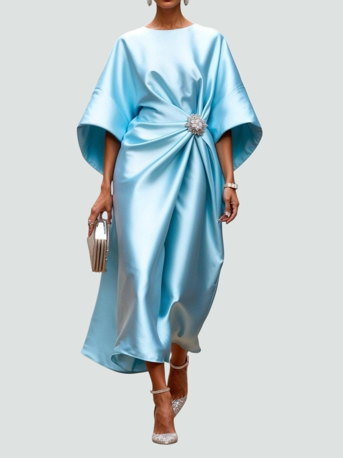 Annalena Long Evening Dress – women's dresses, view 5