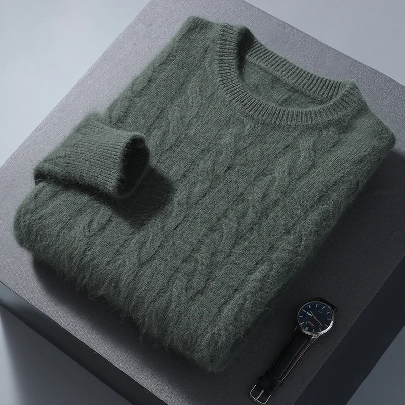 Vittorio men's cashmere sweater, additional view