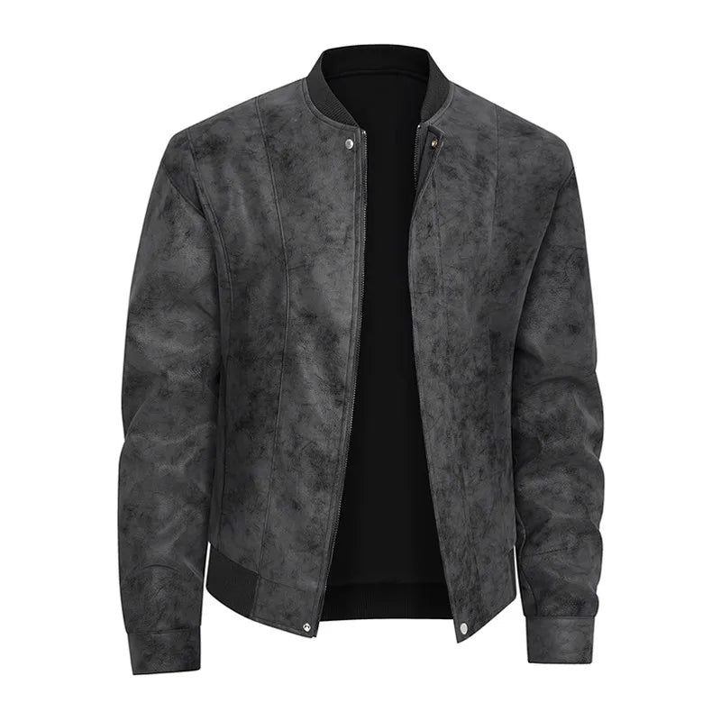 Men's suede bomber jacket – Avinos Milano
