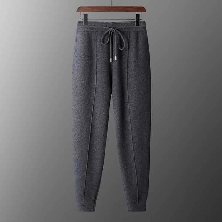 Arcturus men's cashmere pants, alternate view