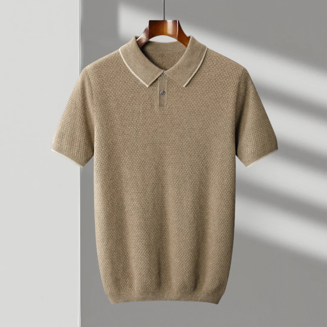 Aristo men's cashmere polo shirt – Avinos Milano