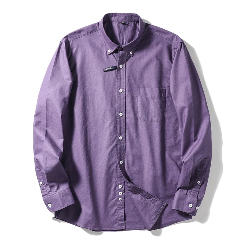 Men's cotton shirt, alternate view