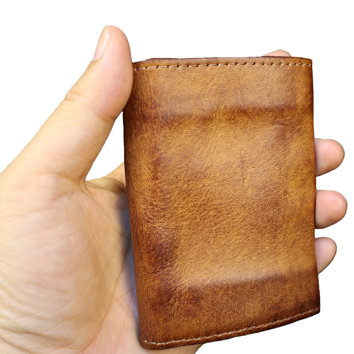 Artigiano vintage handmade leather wallet