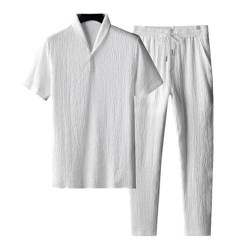 Men's breathable summer two-piece set, additional view