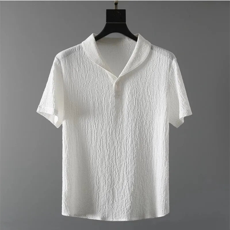Men's breathable summer two-piece set, view 4