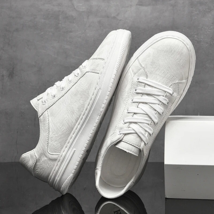 Athene men's leather sneakers, additional view