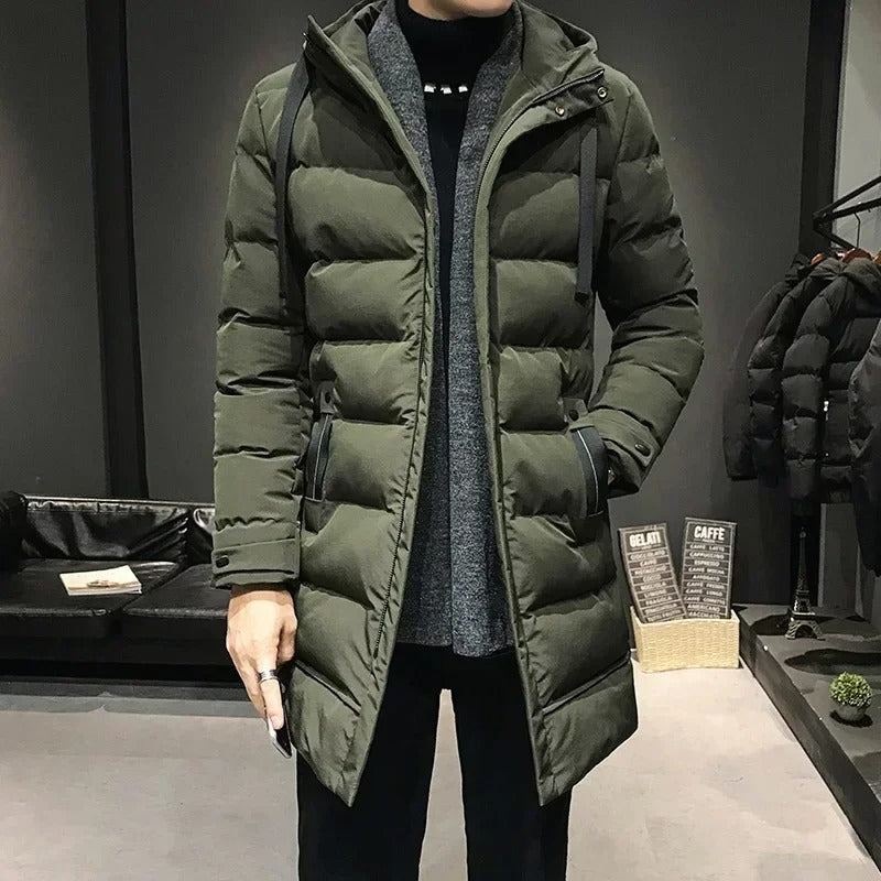 Men's winter jacket, alternate view