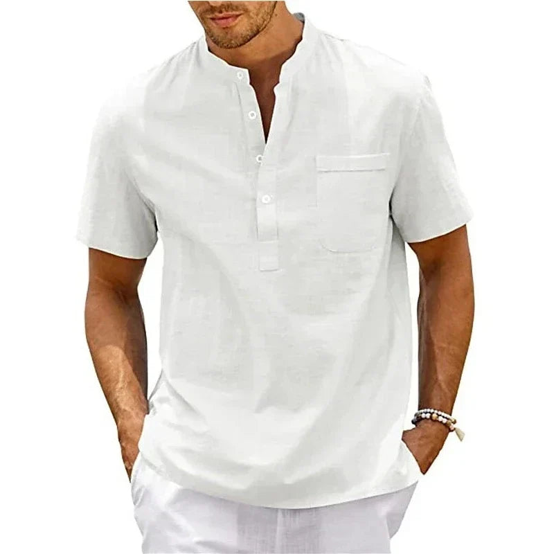 Men's elegant cotton shirt – Avinos Milano