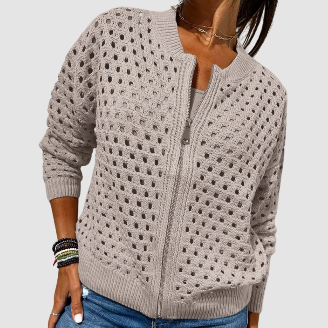 Aurelia knit cardigan, view 4