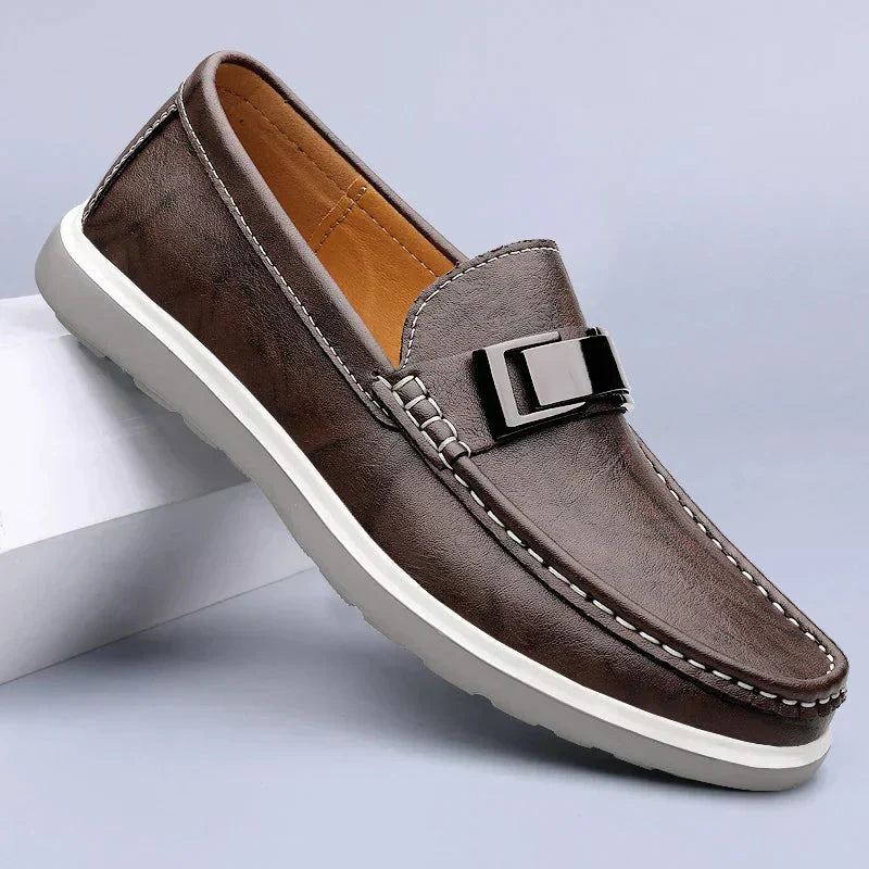 Men's leather loafers – Avinos Milano