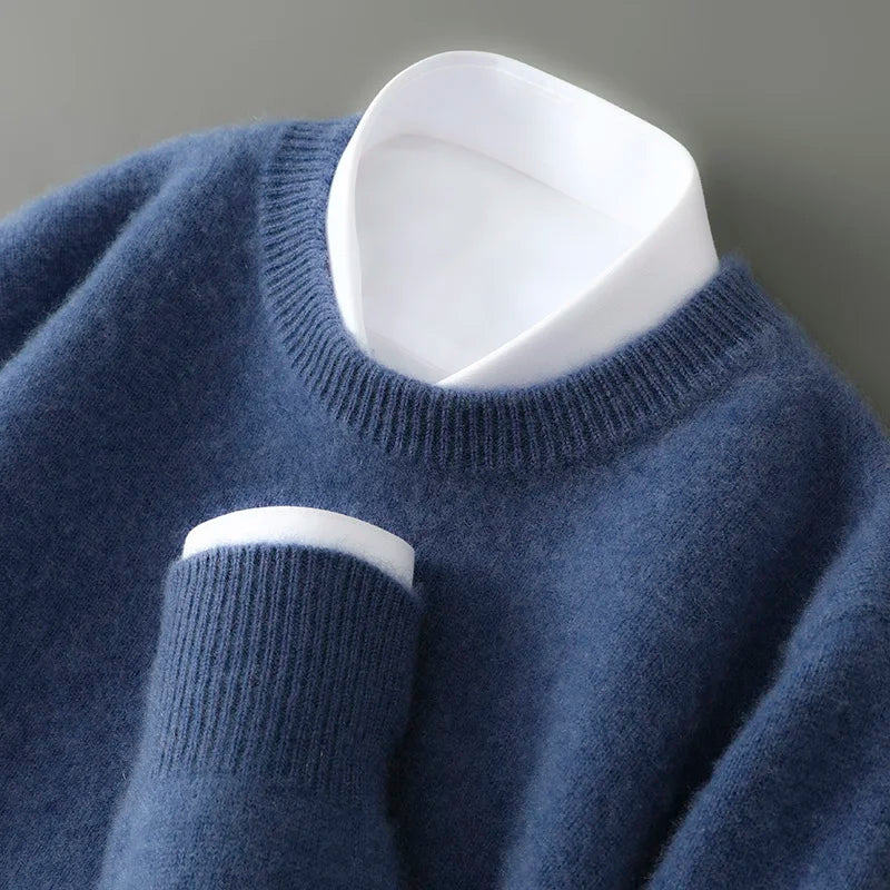 Australian men's wool sweater – Avinos Milano