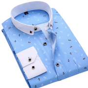 Light Blue with White Collar & Anchors / 4XL