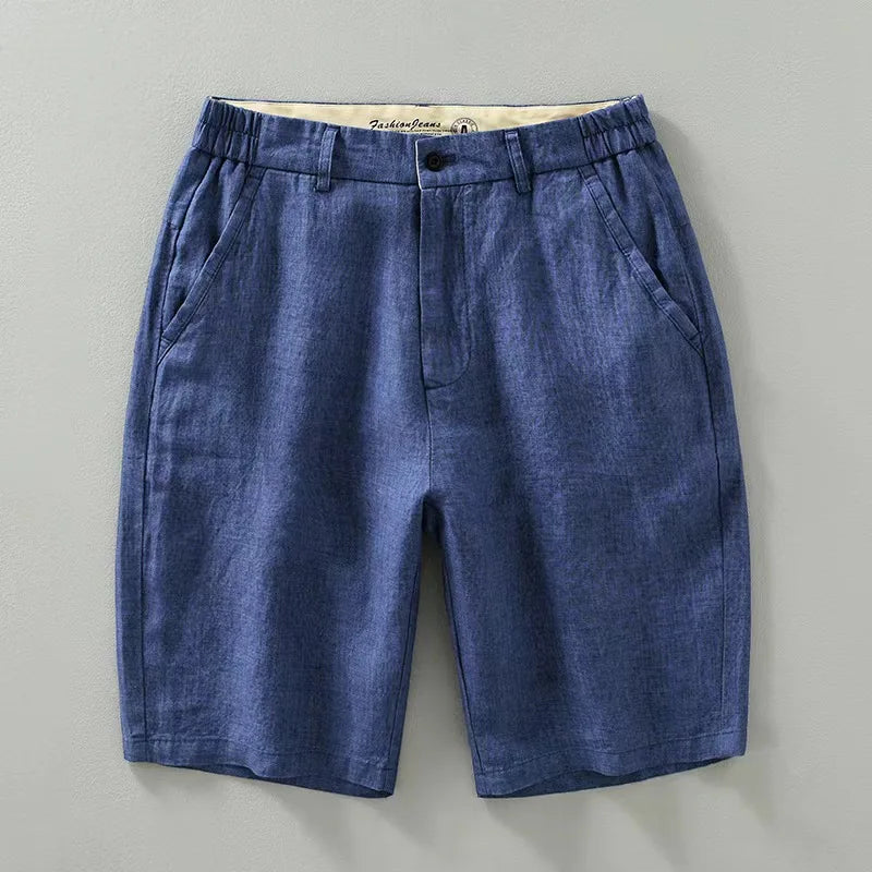 Gabriele men's elegant linen shorts – Avinos Milano
