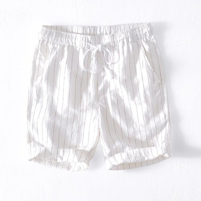 Raffaele men's elegant linen shorts – Avinos Milano